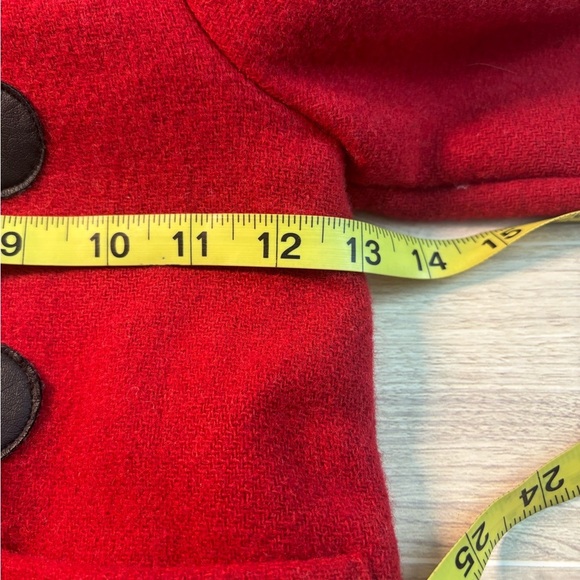 BABY GAP Red Toggle Coat Size 2T - Picture 4 of 5